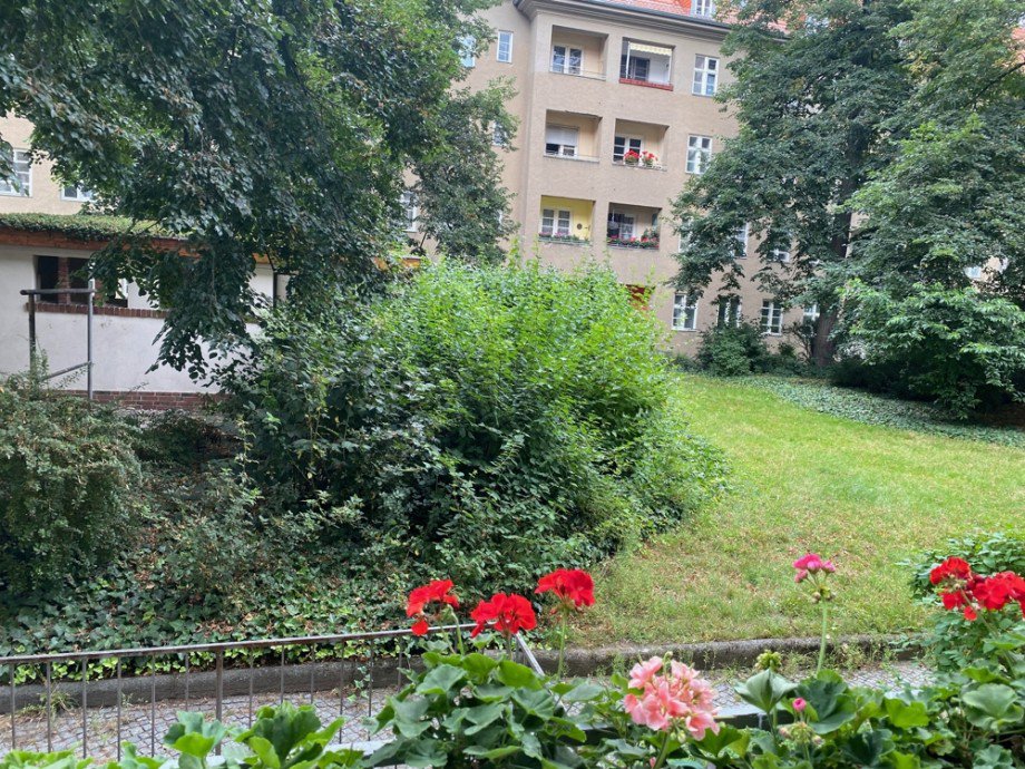 Au�enansicht Erdgeschosswohnung Berlin