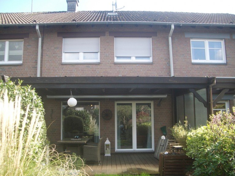 R�ckansicht Herten Reihenmittelhaus Charmantes Reihenmittelhaus in ruhiger Wohnlage