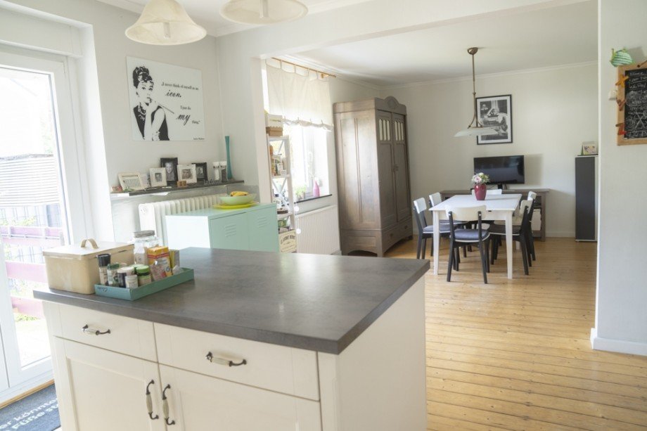 Blick ins Esszimmer Mehrfamilienhaus Dorsten