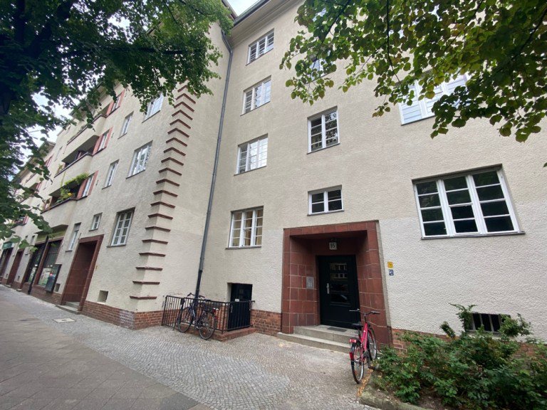 Au�enansicht Berlin Erdgeschosswohnung Gepflegte Altbauwohnung in Sch�neberg (vermietet u. provisionsfrei)
